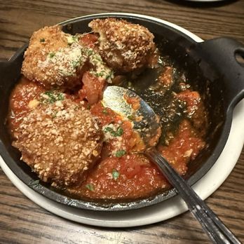 Burtons Grill & Bar - Risotto balls are a special item for month of March. They're amazing! - New American Near Me - Charlottesville, Virginia Burtons Grill & Bar - Risotto balls are a special item for month of March. They're amazing! - New American Near Me - Charlottesville, Virginia