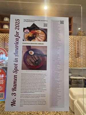 Menu photo 1 Sushi Mura Buena Park, CA