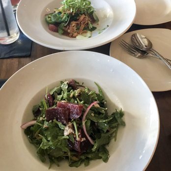 Central Kitchen + Bar - Beet salad and ahi tuna crudo - Gastropubs Near Me - Detroit, Michigan