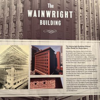 Wainwright Building - Landmarks & Historical Buildings Near Me - Saint Louis, Missouri Wainwright Building - Landmarks & Historical Buildings Near Me - Saint Louis, Missouri