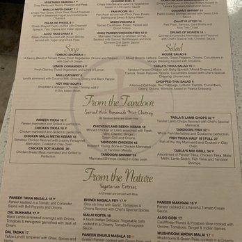 Tabla Indian Restaurant Winter Park - Menu - Chinese Near Me - Winter Park, Florida Tabla Indian Restaurant Winter Park - Menu - Chinese Near Me - Winter Park, Florida