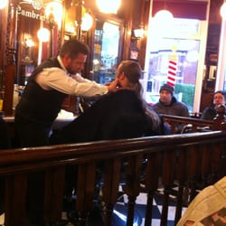 Cambridge Barber Shop - Getting the beard did