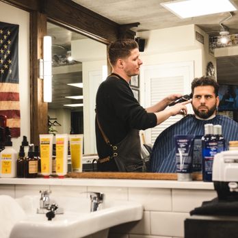 Steel District Barbershop - In action - Barbers Near Me - Bethlehem, Pennsylvania Steel District Barbershop - In action - Barbers Near Me - Bethlehem, Pennsylvania