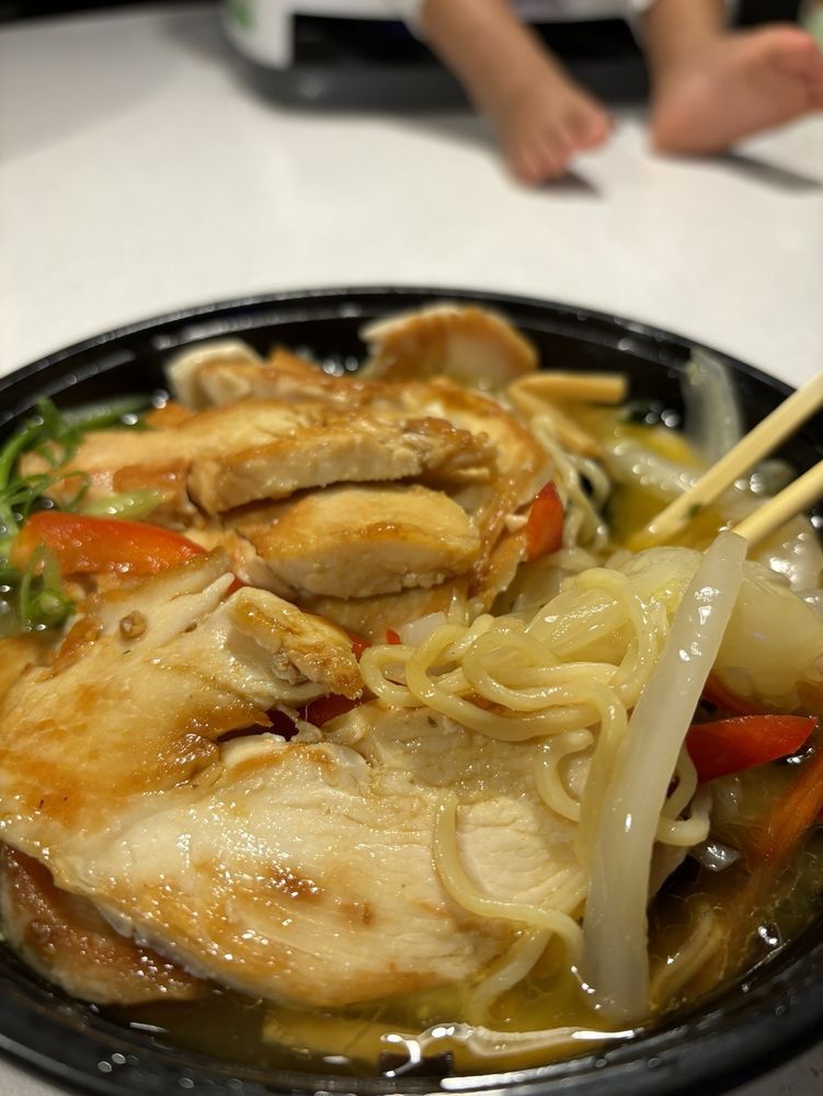 Ramen with Chopsticks