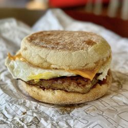 Sausage, Egg & Cheese English Muffin