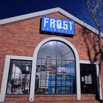 Frost Brewhouse - the front of frost brewhouse - Breweries Near Me - Lubbock, Texas Frost Brewhouse - the front of frost brewhouse - Breweries Near Me - Lubbock, Texas