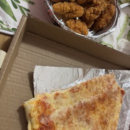Cheese slice and CHICKEN POPCORN Cheese slice and CHICKEN POPCORN