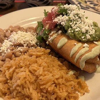 Coa Mexican Eatery - Chicken chimichanga. - Mexican Near Me - La Conner, Washington