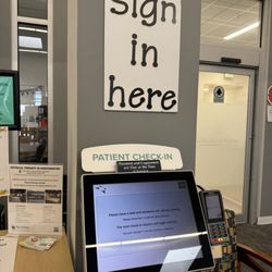Center for Advanced Orthopedics - Sign in tablet