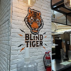 Blind Tiger Coffee Roasters - Blind Tiger signage