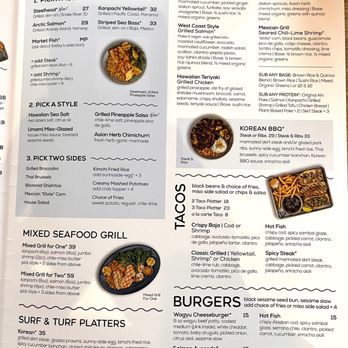 Pacific Catch - Grub menu - Seafood Near Me - Tustin, California Pacific Catch - Grub menu - Seafood Near Me - Tustin, California