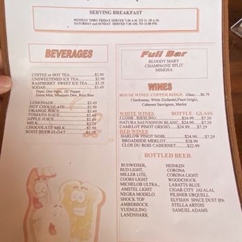 Foxy's Cafe - Menu - Drinks - Pizza Near Me - Treasure Island, Florida