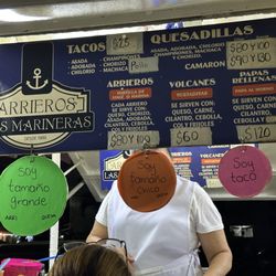 Arrieros Las Marineras - Menu