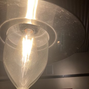 Whetstone Beer - Dried, sprayed food/drink on the light fixture inches above your head - Breweries Near Me - Brattleboro, Vermont