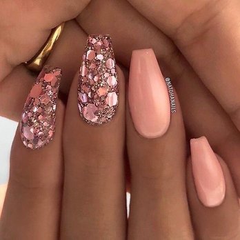 Ruby Nails & Spa - Amy's Pretty in pink - Nail Salons Near Me - Lawrenceville, Georgia