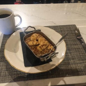 Per Diem - Bananas Foster baked oatmeal Yum! - American Near Me - Lititz, Pennsylvania Per Diem - Bananas Foster baked oatmeal Yum! - American Near Me - Lititz, Pennsylvania