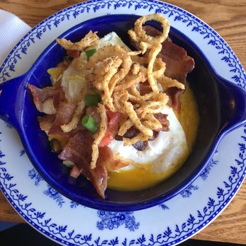 Cracker Barrel Old Country Store - Bacon and eggs loaded hash brown casserole Whoa - American Near Me - St. Augustine, Florida