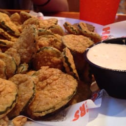Deep fried pickles! Deep fried pickles!
