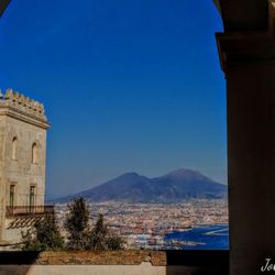 Certosa e Museo di San Martino - View point of Mt. Vesuvius from the museum's balcony