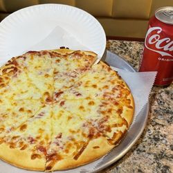New Haven Pizza - Awesome small pizza and two drinks Best Pizza anywhere
