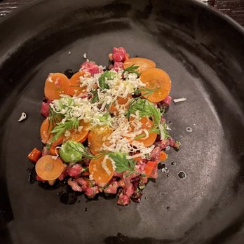 Boka - Dry Aged Beef Tartare* - New American Near Me - Chicago, Illinois Boka - Dry Aged Beef Tartare* - New American Near Me - Chicago, Illinois