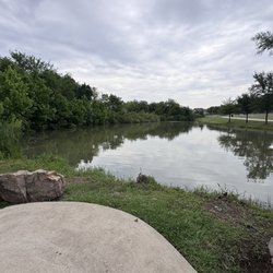 Cottonwood Creek Greenbelt Park - Pond going east