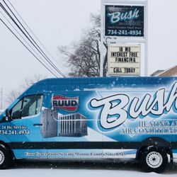 Bush Heating and Air Conditioning - Keep an eye out for the newest member of our fleet! Just one more way we can continue to provide Prompt, Professional, Same Day Service!