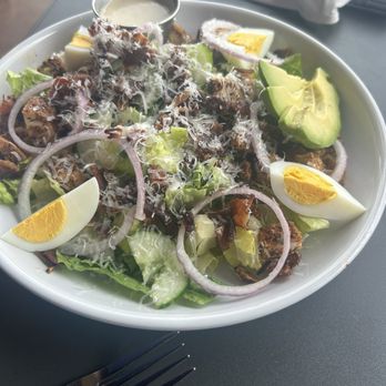 The Grove Wine Bar & Kitchen - Blackened Chicken Chopped Salad - Pizza Near Me - Austin, Texas The Grove Wine Bar & Kitchen - Blackened Chicken Chopped Salad - Pizza Near Me - Austin, Texas