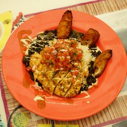 Long Doggers - Indialantic - Long Doggers Tico Pico Bowl with plantains  LongDoggers.com