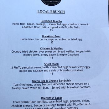 Local Kitchen & Beer Bar - Amazing brunch menu! - New American Near Me - Fairfield, Connecticut