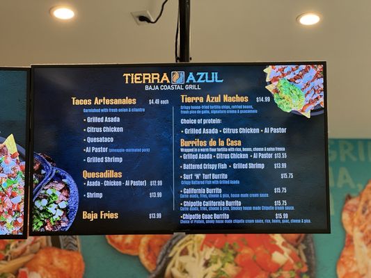 Menu photo 3 Tierra Azul Burbank, CA Menu photo 3 Tierra Azul Burbank, CA