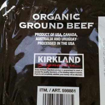 Costco - Which farm or where is the organic beef actually from? This does not make me want to buy it. I'll buy local, organic farm, grass fed - Wholesale Stores Near Me - Palm Desert, California