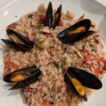 Cafe Mezzanotte - Seafood risotto - Italian Near Me - Wilmington, Delaware Cafe Mezzanotte - Seafood risotto - Italian Near Me - Wilmington, Delaware