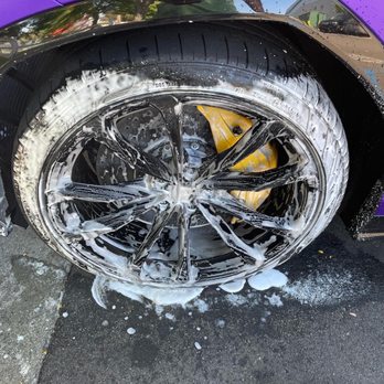 Magic Suds Mobile Detailing - Lamborghini rims getting a deep cleaning - Auto Detailing Near Me Magic Suds Mobile Detailing - Lamborghini rims getting a deep cleaning - Auto Detailing Near Me