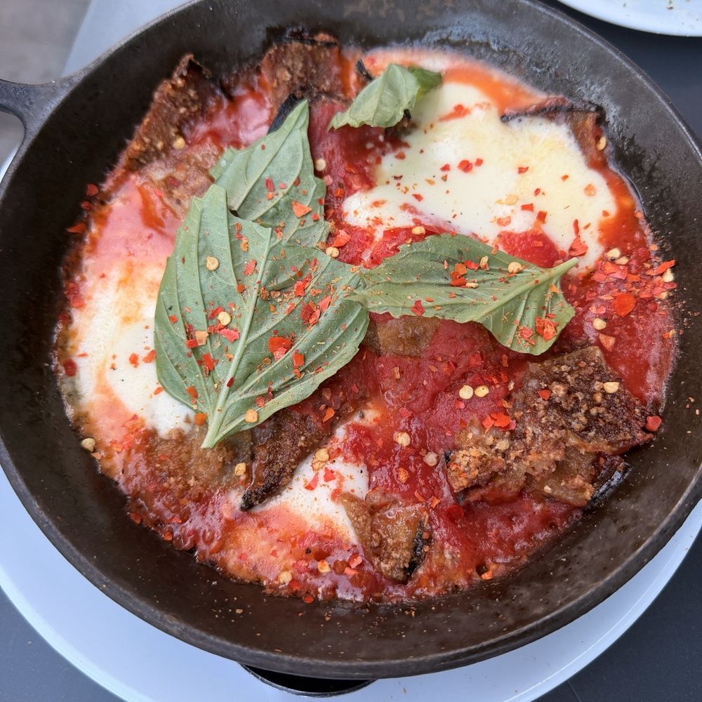 Si Cara - eggplant parm - Pizza Near Me - Cambridge, Massachusetts Si Cara - eggplant parm - Pizza Near Me - Cambridge, Massachusetts