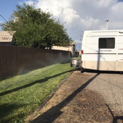Campland RV Park - View from site #5 looking towards #6