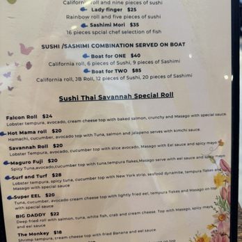 Sushi-Thai Savannah - Sushi and special roll menu - Sushi Bars Near Me - Savannah, Georgia Sushi-Thai Savannah - Sushi and special roll menu - Sushi Bars Near Me - Savannah, Georgia