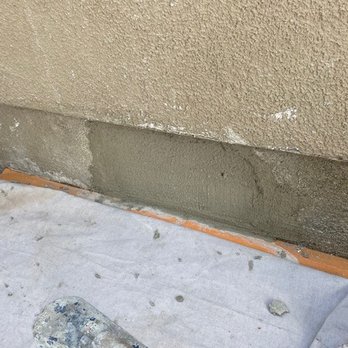 First Class Plumbing and Rooter - Stucco patched up like new. - Plumbing Near Me - Riverside, California First Class Plumbing and Rooter - Stucco patched up like new. - Plumbing Near Me - Riverside, California