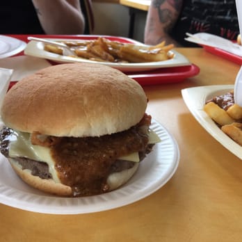 Johnny & Hanges - Bacon cheese burger all the way - Hot Dogs Near Me - Fair Lawn, New Jersey Johnny & Hanges - Bacon cheese burger all the way - Hot Dogs Near Me - Fair Lawn, New Jersey
