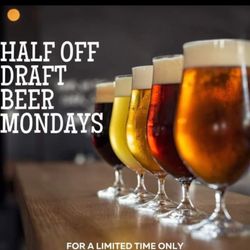 Flights Tap Room and Whiskey Lounge - Half off all draft beers on Mondays!