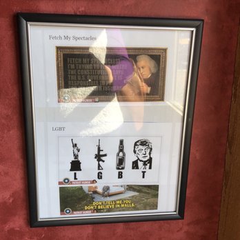 Yankee Doodle's Cafe - This is framed on their Trump Tribute wall. - American Near Me - Alpine, Wyoming Yankee Doodle's Cafe - This is framed on their Trump Tribute wall. - American Near Me - Alpine, Wyoming