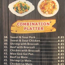 Gold Garden - Menu