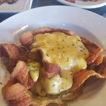 Crafted - 'Supposed Pork Belly Benedict' - New American Near Me - St. Louis, Missouri