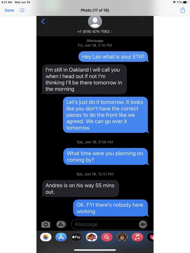 Slide of Golden State Roofer