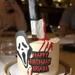 Ivory Baking Co. - Birthday cake, Scream theme