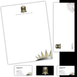 Monnerk Design - Branding Package (Business Card, Envelope, and Letterhead)