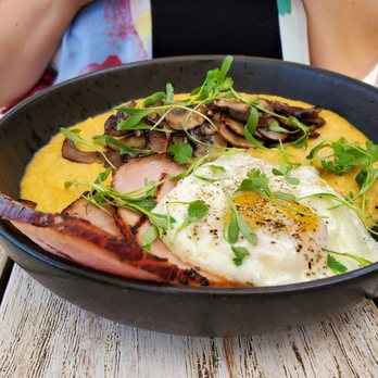 Small Barn - Rosemary Grits and Sunny Side Egg - New American Near Me - Temecula, California Small Barn - Rosemary Grits and Sunny Side Egg - New American Near Me - Temecula, California