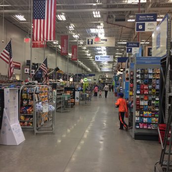 Lowe's Home Improvement - Fairly empty aisles, I like the American flag though. - Hardware Stores Near Me - Escondido, California Lowe's Home Improvement - Fairly empty aisles, I like the American flag though. - Hardware Stores Near Me - Escondido, California