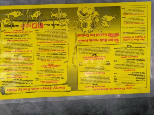 Menu photo 5 The Yeller Sub Albuquerque, NM