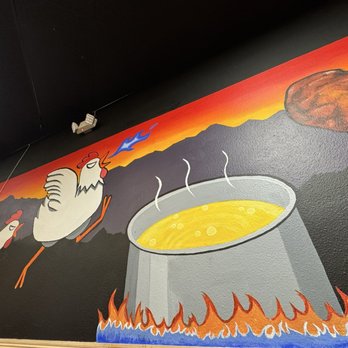Angry Chicken - Amazing Mural - Korean Near Me - Colorado Springs, Colorado Angry Chicken - Amazing Mural - Korean Near Me - Colorado Springs, Colorado